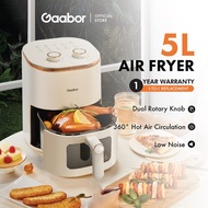 Gaabor LiteLiving Gaabor Air Fryer 5L Whisper Quiet Temperature Control Non-Stick Coating Simple Air