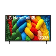 LGทีวี NANO80 สมาร์ททีวี 43 นิ้ว 4K NanoCell UHD LED รุ่น 43NANO80ASA.ATM ปี 2025