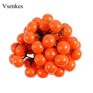 [azlldktq] Solar String Lights for Outside Persimmon Pendant Warm Lighting DIY Waterproof for Garden