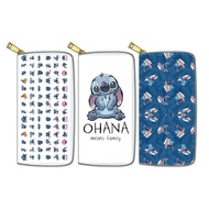 Disney New Stitch PU Long Zipper Wallet Wallet Girl Gift Wallet wallets for men  wallet for women