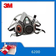 3M หน้ากากกันสารเคมี รุ่น 6200 สำหรับงานพ่นยาการเกษตร งานพ่นสีรถ(ของแท้ 100%)