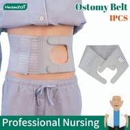 [Singapore Shipping]Ostomy Abdominal Belt Brace waist support wear on the abdominal stoma to fix bag and prevent parastomal hernia Adjustable Ostomy Belt