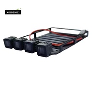 RC Car Roof Rack Luggage Carrier with Spotlights for SCX24 1/24 RC Crawler Car Axial SCX24 AXI00002