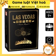 Boardgame Las Vegas Casino Game sòng bài hay kèm luật Việt