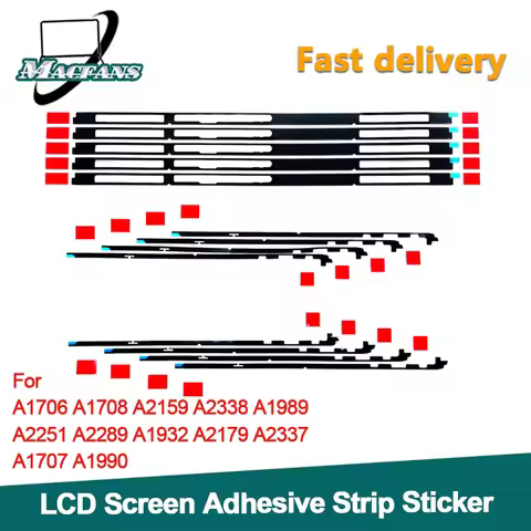 New For Macbook Air Pro 13" LCD Screen Adhesive Sticker A1706 1932 A1708 A1989 A2179 A2337 Adhesive 