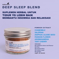 NATURINC Deep Sleep Blend alternative herbal melatonin aswagandha chamomile valerian to help Sleep a