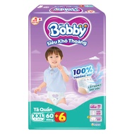 Bỉm tã quần Bobby size M76/L68/XL66/XXL60