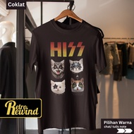 Colab Hiss Kiss T-shirt Size S - 7XL Big Size Jumbo and Children'S T-shirt Size XS - XL (ages 2 - 13