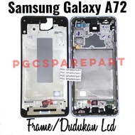 MESIN Original Middle Bone Frame Samsung Galaxy A72/A725/A725F/SM-A725F SM-A725F/DS SM-A725M SM-A725