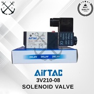 SELENOID VALVE AIRTAC 1/4 3V210-08 / 3V210 08 ORIGINAL AND TRUSTED