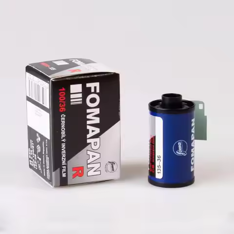 R100 135mm Fomapan Black And White Positive Reversal Film ISO 100 Suitable 1-9Rolls For Kodak M38/M3