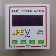 Digital Voltmeter AcVOLT 72X72 Mm White