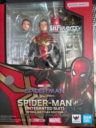 shf spiderman 整合戰服 integrated suit