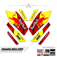 HONDA WIN STRIPING MTF 77/ 1984 1985 1986 1998 1999 2000 2001 2002 2003 2004 2005 STICKER/ STICKER/ 