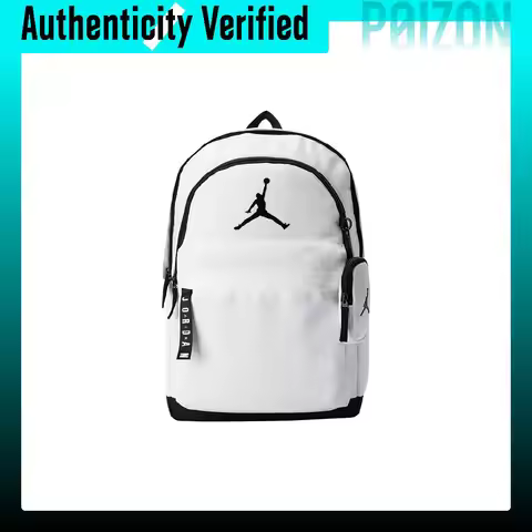 Jordan Polyester Backpack Unisex White JD2513167GS-004