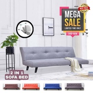 [READY STOCK] Sofa Bed / Foldable Sofa Bed 3 Seater 165cm