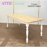 Dining Table /Meja Makan/6-8Seater Dining Table/ATTIC FURNITURE T-9309(1x2M)DINING TABLE