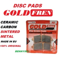GOLDFREN DISC PAD 258 BRAKE PAD M4 M50 GP4RS BREMBO CALIPER