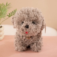 GUAIBUDIAN | Realistic Adorable Bichon Frise Stuffed Plush Toy