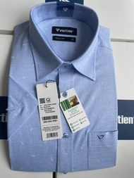 Áo sơ mi nam Việt Tiến tay ngắn (1S6225)