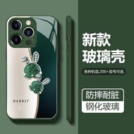 Ốp điện thoại IPhone hình thỏ kim loại gương phù hợp cho iPhone 11 12 14 promax 14 13 12 11 promax x