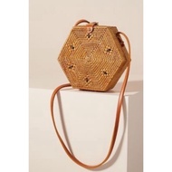 Hexagonal rattan bag / rattan bag super rattan bag / original