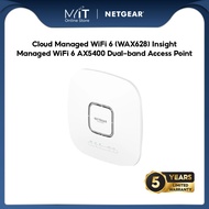 NETGEAR Cloud Managed WiFi 6 (WAX628) Insight Managed WiFi 6 AX5400 Dual-band Access Point with Mult