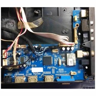 MB mainboard dan PSU mesin TV Polytron PLD 32D711 /Y