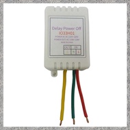 1-480Min Timer Adjustable Disconnect Delay Controller AC 110V 220V Power-on Delay OFF Relay Switch 7