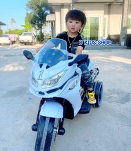 D Kids รถแบตเตอรี่เด็ก รถเด็กนั่ง มอเตอร์ไซค์บีเอ็ม(คันใหญ่) 2 มอเตอร์ LNM111