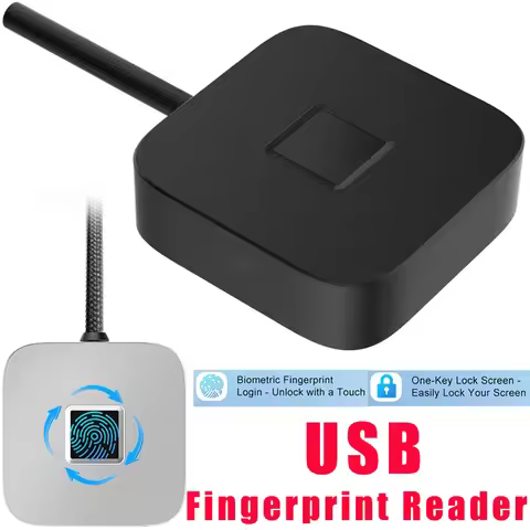 USB Fingerprint Reader with 1.5m 4 cores Data Cable USB 3.0 Hello Touch ID Biometric Fingerprint Log
