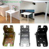 FBSG 90 Degree Self-Locking Folding Hinge Table Legs Chair Extension Foldable Feet Hinges Hardware Sofa Bed Lift Support Hinge HOT