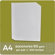 kertas bookpaper | 90 gr | A4 | 1 rim | imperial | paper ~ctz