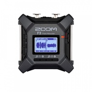 ZOOM Zoom field recorder 2-channel input 32bit float recording Released in 2022 F3 Black