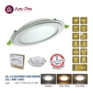 AMPM GLASS LED DOWNLIGHT 6"