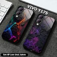 Softcase Glass Glass Vivo Y17s (MV11) Case Hp Vivo Y17s - Softcase Sparkle Vivo Y17s - Casing Vivo Y17s Latest Motif Boys Abstract