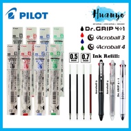 Pilot Acroball Ink Refill / DR.GRIP 4+1 Multi Pen Refill - 0.5/0.7MM BVRF-8EF/8F