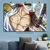 KAYU 81-86 ZORO ACE YAMATO ONE PIECE WOODEN ROOM POSTER 45X30 MULTI PANEL N2DTX/UJ9EB/ ANIME ONE PIE