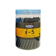HATA Retractable Semi Gel Pen 0.5mm i5 / 0.7mm i7 50pcs