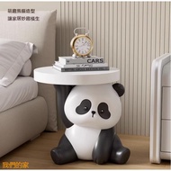 Creative Panda Floor Decoration Living Room Home Accessories Tray Coffee Table Cabinet Housewarming 