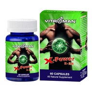 Vitroman 威特猛 X-Power X-元素 60 Capsules 60 粒 All Natural Supplement