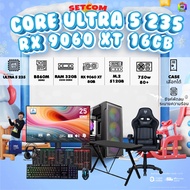 คอมโบเซ็ทจบพร้อมเล่น ซื้อ1 ได้ 7 BONMECOM2 คอมประกอบ DDR5 / CPU INTEL CPU CORE ULTRA 5 235 / RX 9060