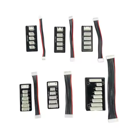 Model aircraft and charging board 2s 3s 4s 2-4s 2-6s2-8s lithium battery balance head extension cabl