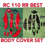 SUZUKI RR110 RR BEST RR110 Coverset Body Coverset CAVER KAVERSET KAVER KOVER CAVER SET MERAH HITAM B