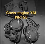 Cover mesin engine yamaha wr155 / cover tutup blok mesin wr 155 plug and play