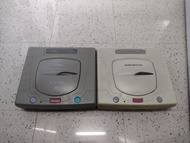 $150/2部( Need repair 零件機 )(淨機 )日版 Sega Saturn Saturn 白色&amp;V.saturn 主機兩部