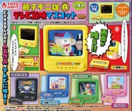 Toys Spirits 藤子不二雄 扭蛋 電視機 一套5款