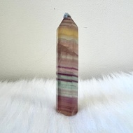 彩螢石柱 | 水晶 | 水晶柱 | 水晶擺件