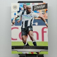 Set of 4 Cards RC Fofana Samir Boga Toljan Serie A Prestige 2019 20 Panini Soccer Card