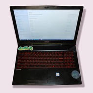 Laptop GAMING MSI GL63 8RC 15 Gen. 8 GTX 1050 4GB RAM UPGRADE 12GB
